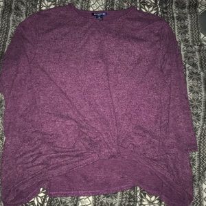 Purple Knot Sweater
